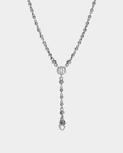 GA-OYSTER-CHAIN - GOOD ART HLYWD Oyster Rosary Necklace - Sterling Silver