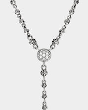 GA-OYSTER-CHAIN - GOOD ART HLYWD Oyster Rosary Necklace - Sterling Silver