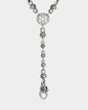 GA-OYSTER-CHAIN - GOOD ART HLYWD Oyster Rosary Necklace - Sterling Silver