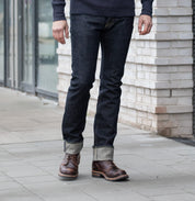 IH-555S-21 - 21oz Selvedge Denim Super Slim Jeans - Indigo