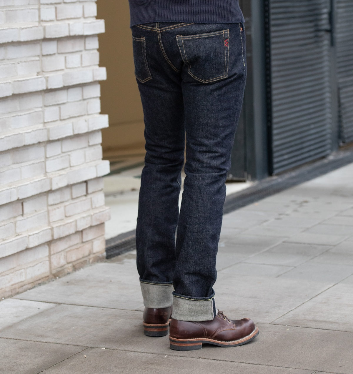 IH-555S-21 - 21oz Selvedge Denim Super Slim Jeans - Indigo