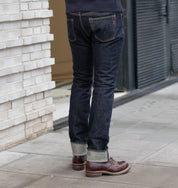 IH-555S-21 - 21oz Selvedge Denim Super Slim Jeans - Indigo