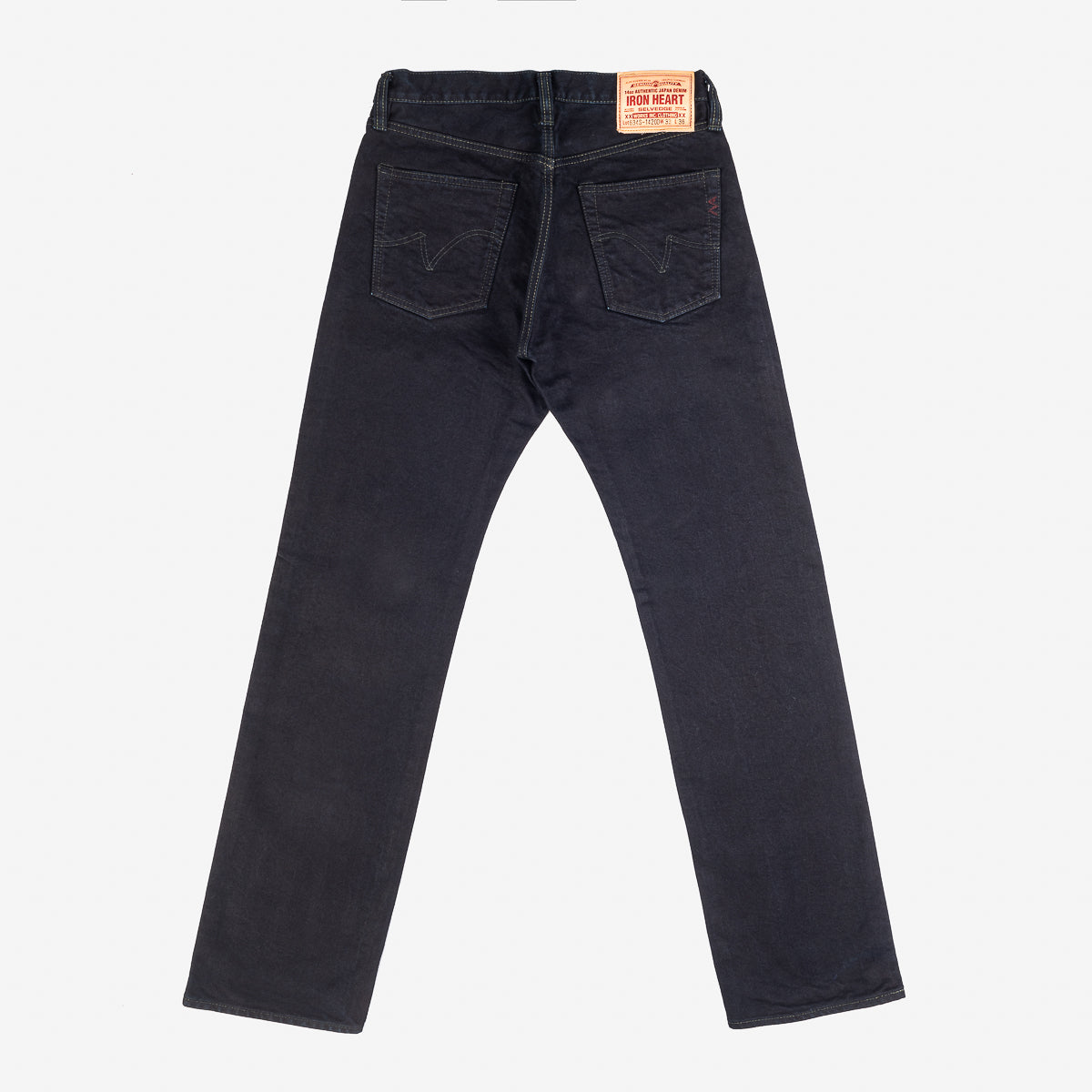 IH-634S-142OD - 14oz Selvedge Denim Straight Cut Jeans - Indigo