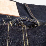 IH-805-IND - 21oz Selvedge Denim Double Knee Overalls - Indigo