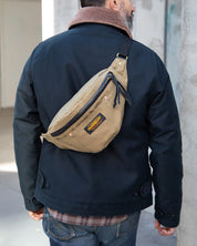 IHE-53-KHA - FW25 - Whipcord Waist Bag - Khaki