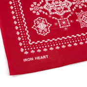 Image showing the IHG-051 - Iron Heart “Bell” Print Bandana - Black, Red, Green, Purple, Blue which is a Others described by the following info Accessories, Iron Heart, Others, Released and sold on the IRON HEART GERMANY online store