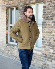 IHM-35-KHA - FW25 - Whipcord N1 Deck Jacket - Khaki