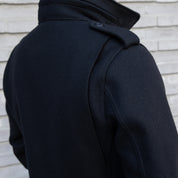 IHM-49-BLK- FW25 - 21oz Melton Wool M65 Field Jacket - Black