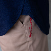 IHSH-417-IND - 5oz Double Gauze Short Sleeved Work Shirt - Indigo