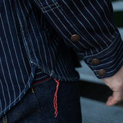 IHSH-227-IND - 12oz Wabash CPO Shirt - Indigo