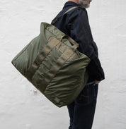 PO-FLEX-DUFFLE-BAG-OLV - Porter-Yoshida & Co - FLEX 2WAY DUFFLE BAG (S) - Olive
