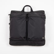 PO-FORCE-HELMET-BAG-BLK - Porter-Yoshida & Co. FORCE 2 WAY HELMET BAG - Black