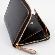 PO-FILM-ZIP-WALLET - Porter-Yoshida & Co. FILM ZIP WALLET - Black