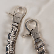 IHSI-01 - "Motorcycle Chain" Wallet Chain - Sterling Silver