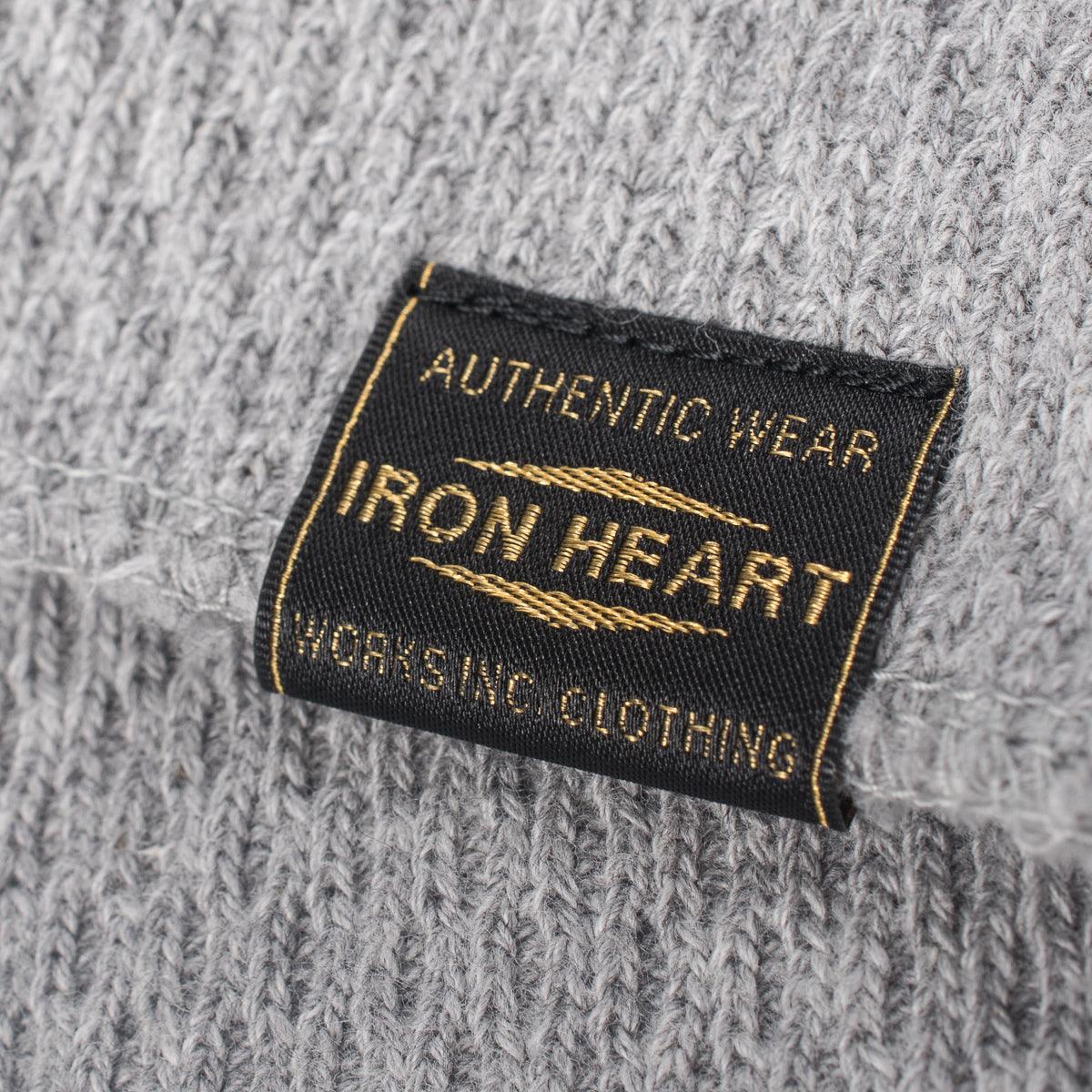 IHTL-1700-GRY - Cotton Knit Crew Neck L/S Thermal Sweater - Grey