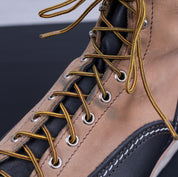 WE-BKBE1084014-NAT-10-5 - Wesco Lace-To-Toe Custom JOBMASTER (Size 10.5) - Black/Natural