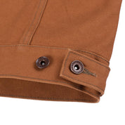 Image showing the IH-2526J - 17oz Duck Modified Type III Jacket - Brown which is a Jackets described by the following info Iron Heart, Jackets, Released, Tops and sold on the IRON HEART GERMANY online store