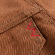 Image showing the IH-2526J - 17oz Duck Modified Type III Jacket - Brown which is a Jackets described by the following info Iron Heart, Jackets, Released, Tops and sold on the IRON HEART GERMANY online store