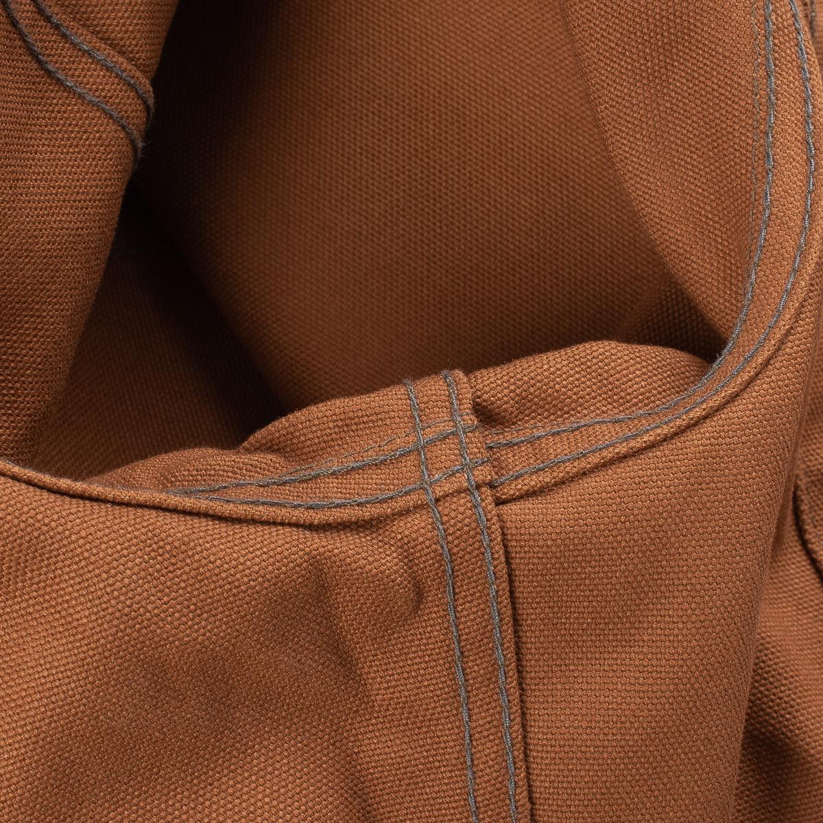 Image showing the IH-2526J - 17oz Duck Modified Type III Jacket - Brown which is a Jackets described by the following info Iron Heart, Jackets, Released, Tops and sold on the IRON HEART GERMANY online store