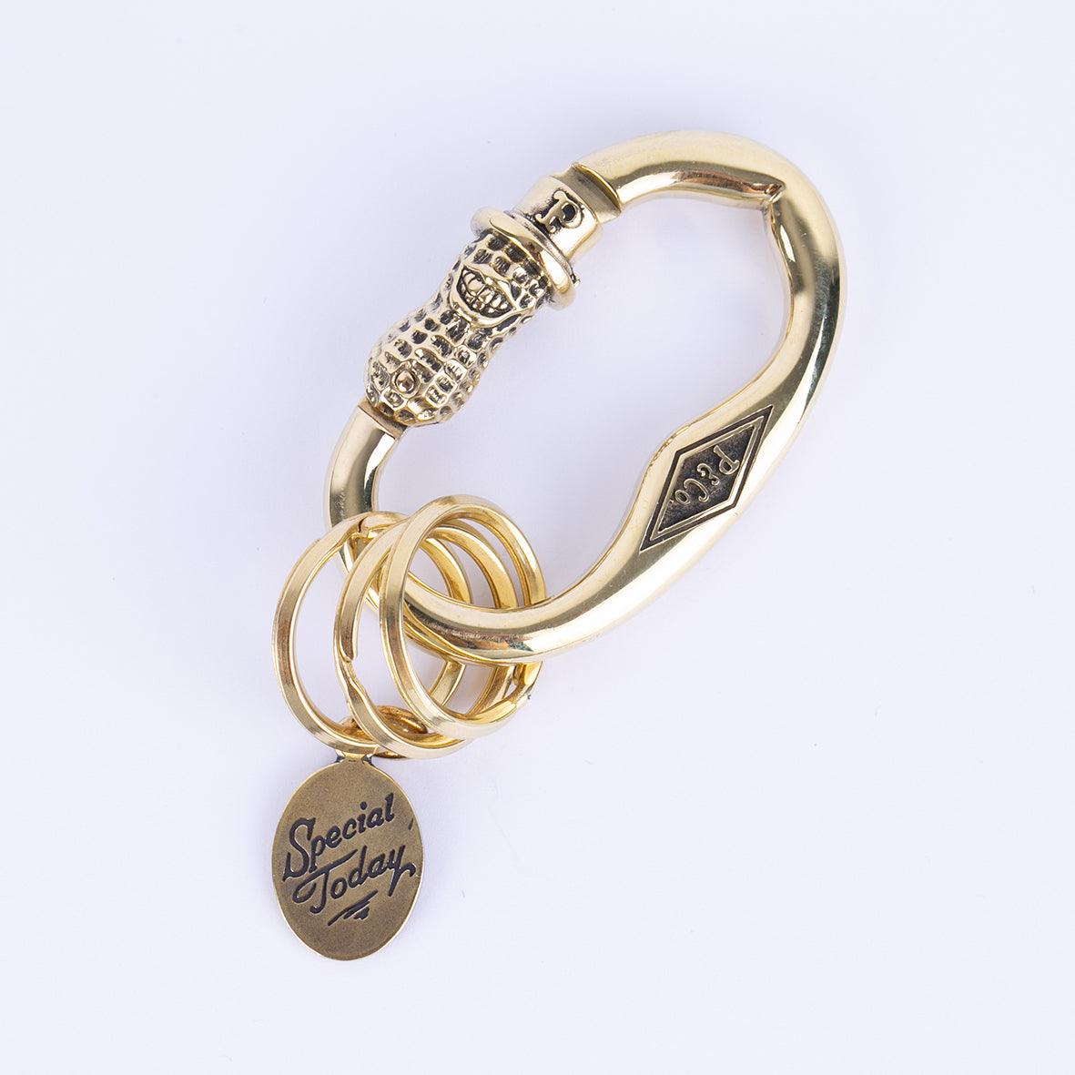 Peanuts & Co PEANUTS CARABINER- Brass