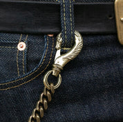 Image showing the Peanuts & Co Horse Wallet Chain (horse×hook) - Brass which is a WALLETS AND CHAINS described by the following info Accessories, Iron Heart, Peanuts & Co, Released, WALLETS AND CHAINS and sold on the IRON HEART GERMANY online store
