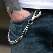 Image showing the Peanuts & Co Horse Wallet Chain (horse×horse) - Silver which is a WALLETS AND CHAINS described by the following info Accessories, Peanuts & Co, Released, WALLETS AND CHAINS and sold on the IRON HEART GERMANY online store