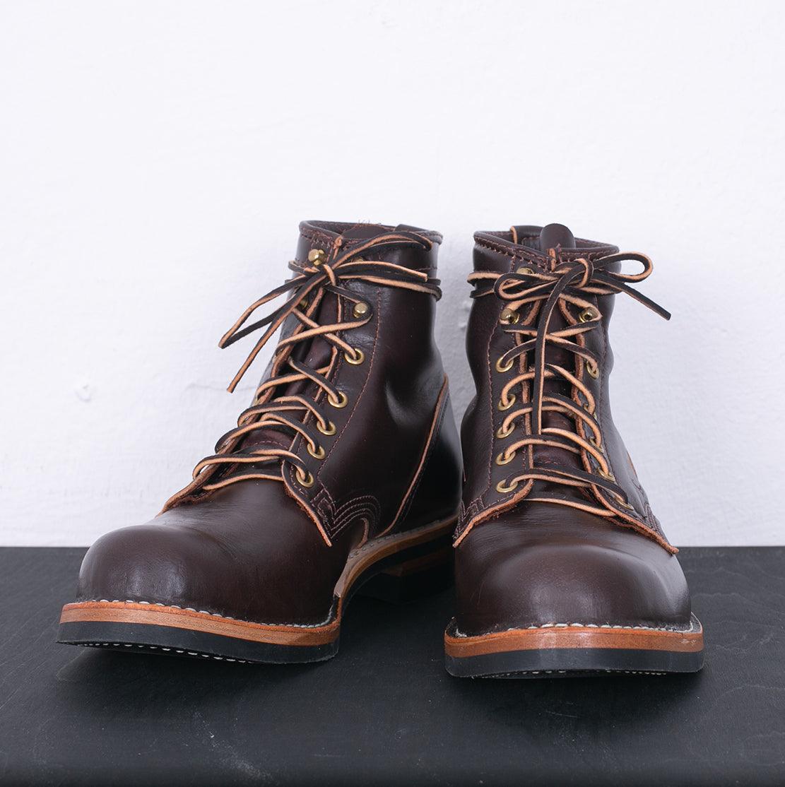 Image showing the WE-907CXL-BRN - Wesco Custom Warren Chromexcel - brown which is a Boots described by the following info Boots, Footwear, Wesco and sold on the IRON HEART GERMANY online store