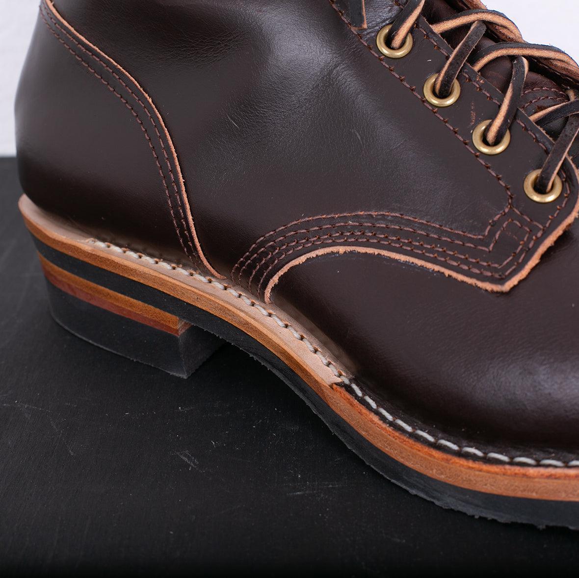 Image showing the WE-907CXL-BRN - Wesco Custom Warren Chromexcel - brown which is a Boots described by the following info Boots, Footwear, Wesco and sold on the IRON HEART GERMANY online store