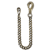 Image showing the Peanuts & Co Horse Wallet Chain (horse×hook) - Brass which is a WALLETS AND CHAINS described by the following info Accessories, Iron Heart, Peanuts & Co, Released, WALLETS AND CHAINS and sold on the IRON HEART GERMANY online store