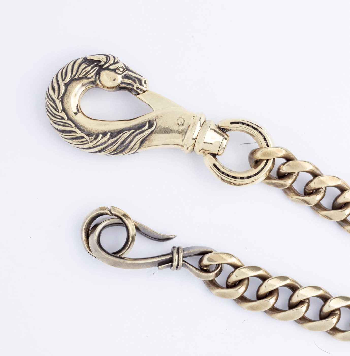 Kazu PEANUTS&CO. HORSE WALLET CHAIN PE-HORSE-WALLET-CHAIN-HORSE-X-HOOK-BR - Peanuts & Co Horse