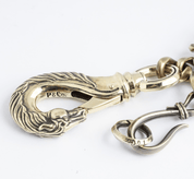 Image showing the Peanuts & Co Horse Wallet Chain (horse×hook) - Brass which is a WALLETS AND CHAINS described by the following info Accessories, Iron Heart, Peanuts & Co, Released, WALLETS AND CHAINS and sold on the IRON HEART GERMANY online store
