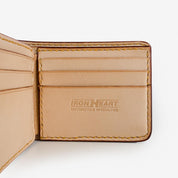 Image showing the IHG-071-OXB - Slimline Small Shell Cordovan Wallet Oxblood which is a WALLETS AND CHAINS described by the following info Accessories, IHSALE_M23, Iron Heart, Released, WALLETS AND CHAINS and sold on the IRON HEART GERMANY online store