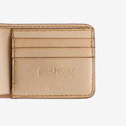 Image showing the IHG-01-OXB - Small Shell Cordovan Wallet - Ox Blood which is a WALLETS AND CHAINS described by the following info Accessories, IHSALE_M23, Iron Heart, Released, WALLETS AND CHAINS and sold on the IRON HEART GERMANY online store