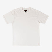 Image showing the IHT-1600-WHT - 11oz Crew Neck T-Shirt White which is a T-Shirts described by the following info Iron Heart, Released, T-Shirts, Tops and sold on the IRON HEART GERMANY online store