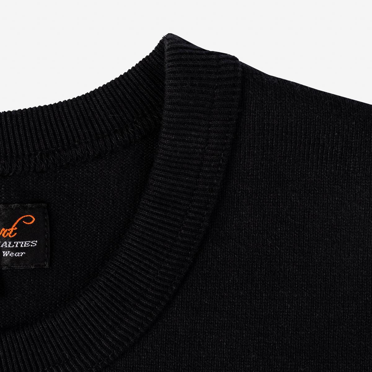 Image showing the IHT-1600-BLK - 11oz Crew Neck T-Shirt - Black which is a T-Shirts described by the following info Iron Heart, Released, T-Shirts, Tops and sold on the IRON HEART GERMANY online store