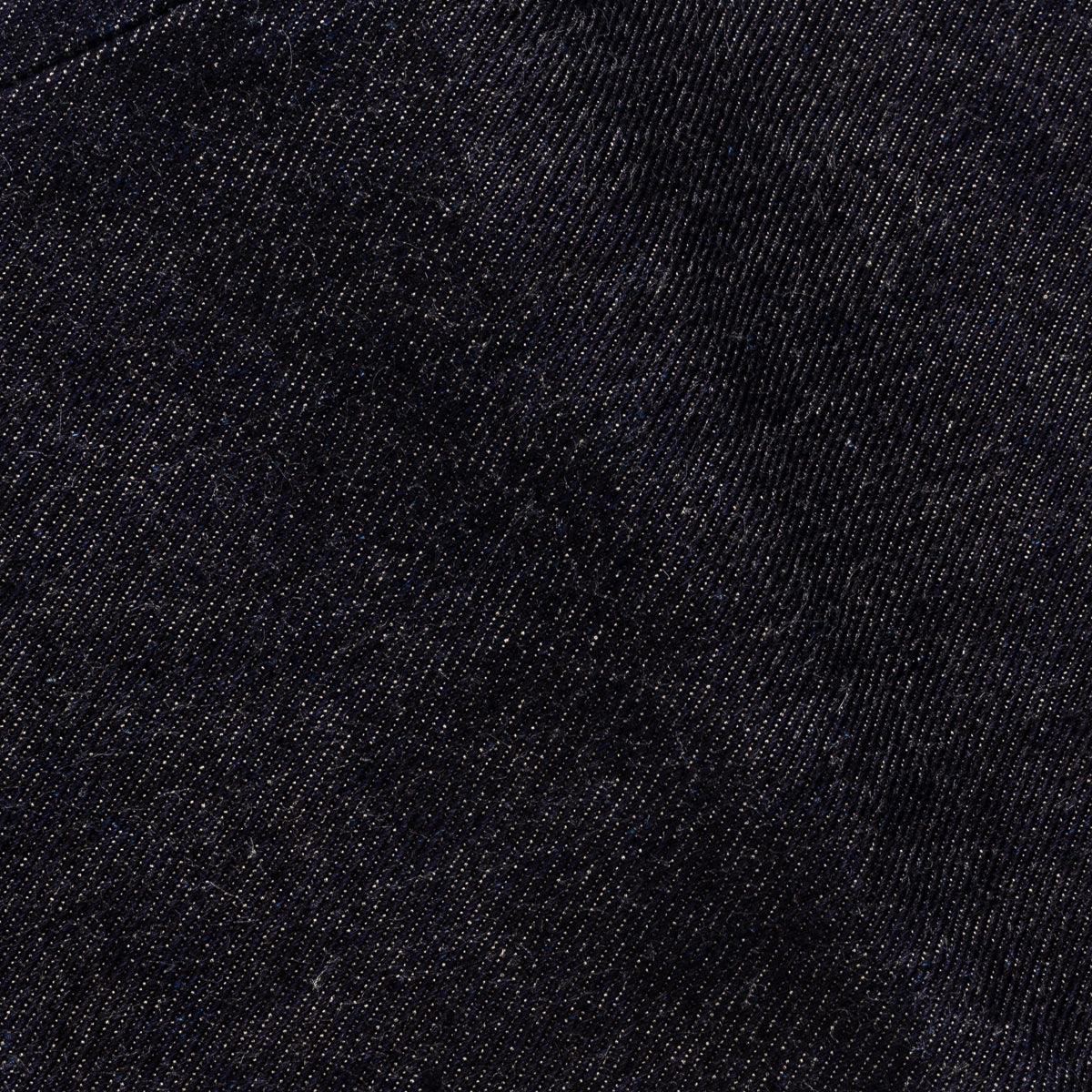Image showing the IH-666S-19L - 19oz Left Hand Twill Selvedge Denim Slim Straight Cut Jeans Indigo which is a Jeans described by the following info 666, Bottoms, IHSALE_M23, Iron Heart, Jeans, Released, Straight and sold on the IRON HEART GERMANY online store