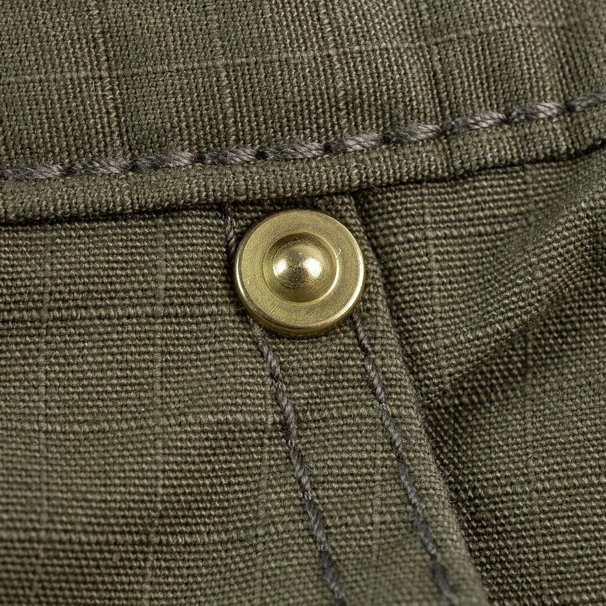 Image showing the IH-734-ODG - 8oz Ripstop Cargo - Olive Drab Green which is a Trousers described by the following info Bottoms, IHSALE_M23, Iron Heart, Released, Trousers and sold on the IRON HEART GERMANY online store