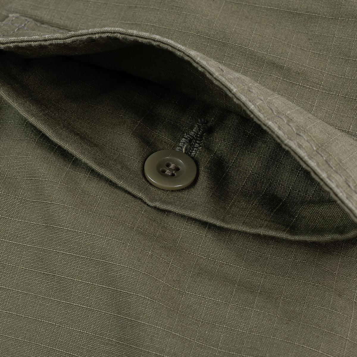 Image showing the IH-734-ODG - 8oz Ripstop Cargo - Olive Drab Green which is a Trousers described by the following info Bottoms, IHSALE_M23, Iron Heart, Released, Trousers and sold on the IRON HEART GERMANY online store