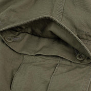 Image showing the IH-734-ODG - 8oz Ripstop Cargo - Olive Drab Green which is a Trousers described by the following info Bottoms, IHSALE_M23, Iron Heart, Released, Trousers and sold on the IRON HEART GERMANY online store