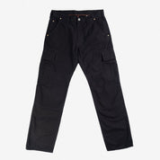 Image showing the IH-734-BLK - 8oz Ripstop Cargo - Black which is a Trousers described by the following info Bottoms, IHSALE_M23, Iron Heart, Released, Trousers and sold on the IRON HEART GERMANY online store