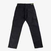 Image showing the IH-734-BLK - 8oz Ripstop Cargo - Black which is a Trousers described by the following info Bottoms, IHSALE_M23, Iron Heart, Released, Trousers and sold on the IRON HEART GERMANY online store