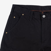Image showing the IH-734-BLK - 8oz Ripstop Cargo - Black which is a Trousers described by the following info Bottoms, IHSALE_M23, Iron Heart, Released, Trousers and sold on the IRON HEART GERMANY online store