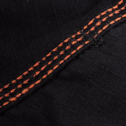 Image showing the IH-734-BLK - 8oz Ripstop Cargo - Black which is a Trousers described by the following info Bottoms, IHSALE_M23, Iron Heart, Released, Trousers and sold on the IRON HEART GERMANY online store