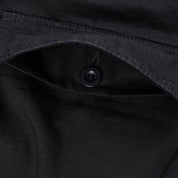Image showing the IH-734-BLK - 8oz Ripstop Cargo - Black which is a Trousers described by the following info Bottoms, IHSALE_M23, Iron Heart, Released, Trousers and sold on the IRON HEART GERMANY online store