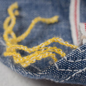Image showing the IHSH-21-BLU - 10oz Selvedge Chambray Work Shirt which is a Shirts described by the following info Back In, Iron Heart, Released, Shirts, Tops and sold on the IRON HEART GERMANY online store