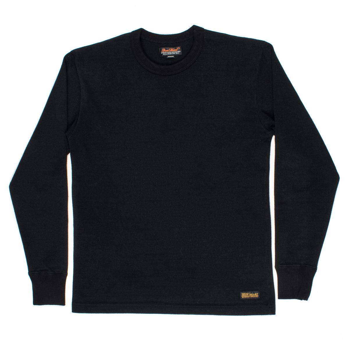 IDone 180㎝ IHTL-1501-BLK - 11oz Crew Neck Sweater - Black – IRON HEART
