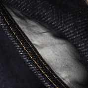 Image showing the IH-888S-21 - 21oz Selvedge Denim Medium/High Rise Tapered Cut Jeans which is a Jeans described by the following info 888, Back In, Bottoms, Iron Heart, Jeans, Released, Tappered and sold on the IRON HEART GERMANY online store