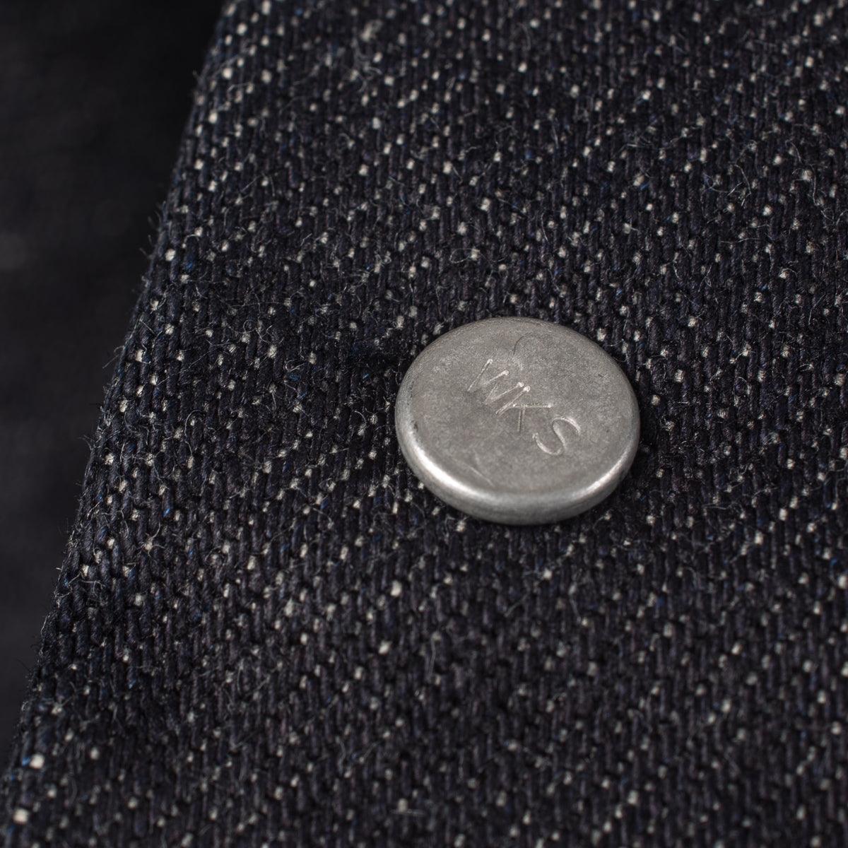 Image showing the IH-526J-142 - 14oz Selvedge Denim Modified Type III Jacket Indigo which is a Jackets described by the following info Iron Heart, Jackets, Released, Tops and sold on the IRON HEART GERMANY online store