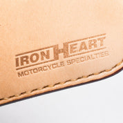 Image showing the IHG-02-OXB - Medium Shell Cordovan Wallet - Oxblood which is a WALLETS AND CHAINS described by the following info Accessories, Iron Heart, Released, WALLETS AND CHAINS and sold on the IRON HEART GERMANY online store