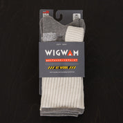 Image showing the WI-S1349-WHT/GRY - Wigwam At Work DuraSole Pro 2-Pack Socks White/Grey which is a Socks described by the following info Footwear, IHSALE_M23, Socks, Wigwam and sold on the IRON HEART GERMANY online store